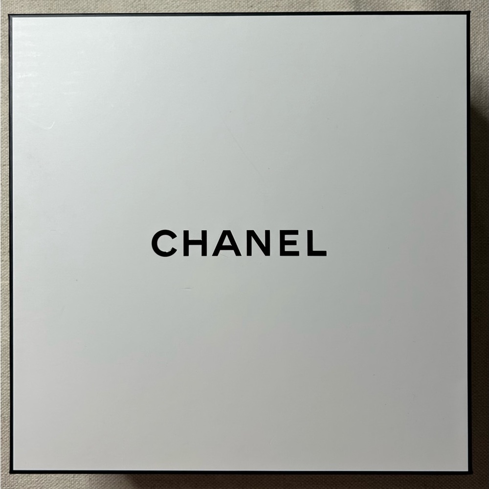 Chanel box 10.75 x 10.75 x 4.75h